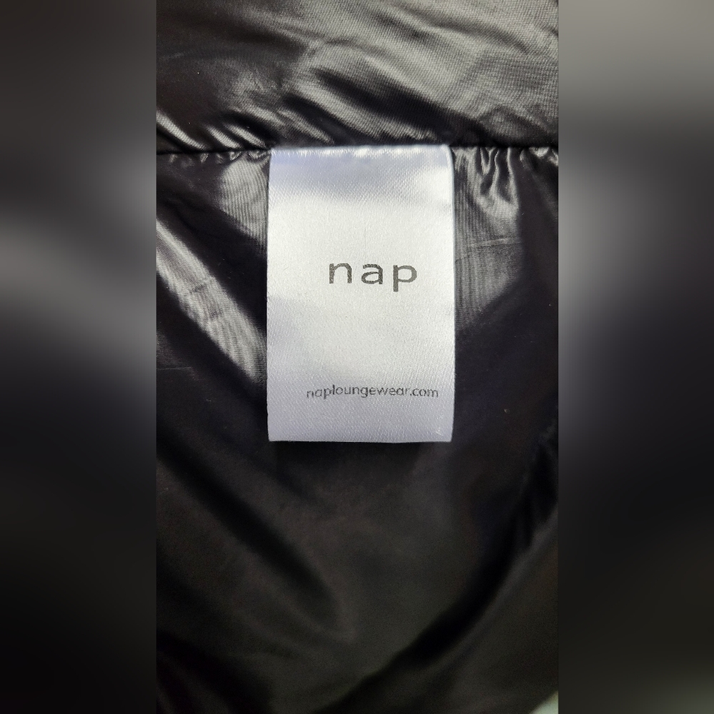 Nap Green Lightweight Quilted Shell Down Coat Size L - Picture 12 of 15